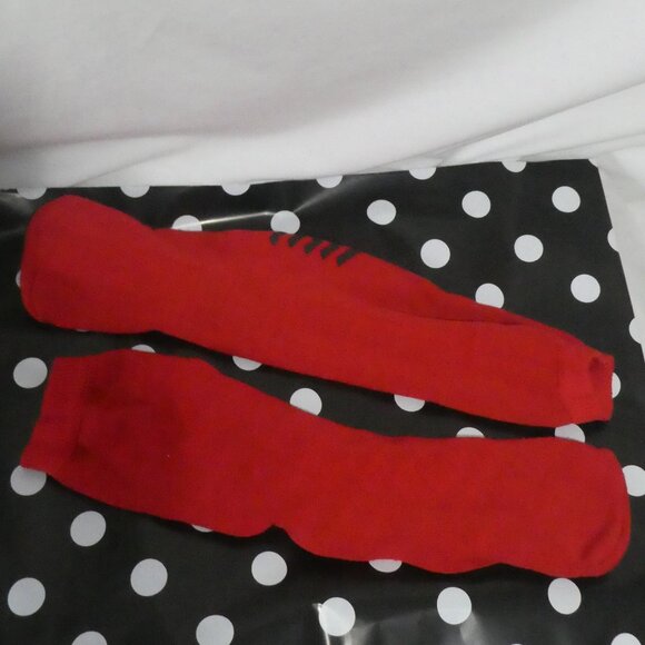 PILLOW PAWS | xxxl - adult | Red Slip Resistant Bariatric Socks - Picture 11 of 11